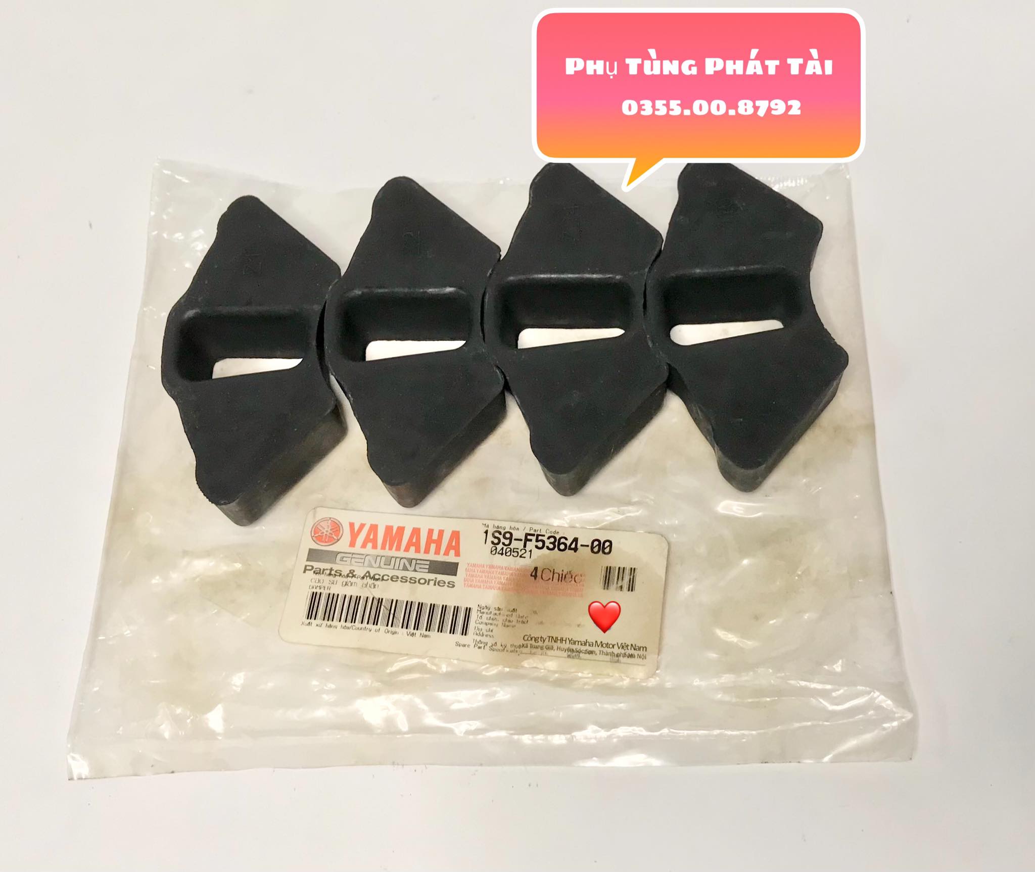 Cao Su Đùm Sirius - Exciter - Jupiter - Taurus Chính Hãng Yamaha