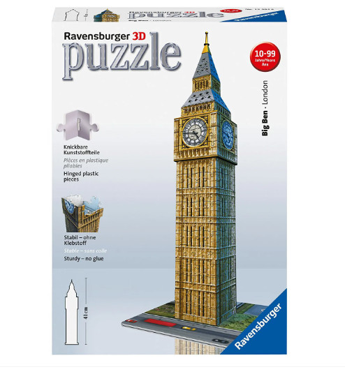 Bộ xếp hình puzzle 3d thap bigben - 216pcs