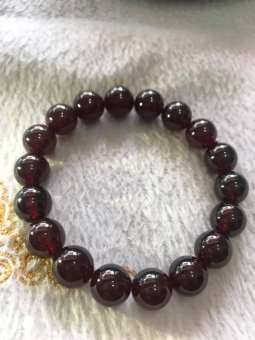 ☘️??☘️Vòng tay phong thủy đá Granet Màu ĐỎ Lựu Đậm tự nhiên bóng đẹp sang Size Vòng 11mm Hợp Nữ mệnh Hoả Thổ có 1890k ạ