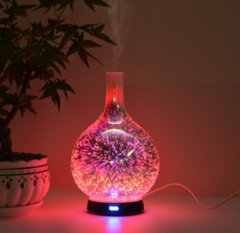 Máy Xông Tinh Dầu Hiệu Ứng Ánh Sáng 3D Cực đẹp, Máy Khuếch Tán Tinh Dầu Chuyên Dụng Xông Tinh Dầu Và Đèn LED 3D Trang Trí Phòng