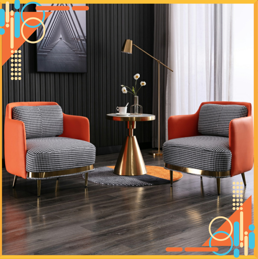 Ghế sofa đơn phòng khách cao cấp bắc âu, ghế thư giãn nikita shop