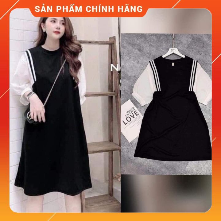 Váy bầu đẹp - Đầm bầu suông-Váy bầu thời trang thiết kế