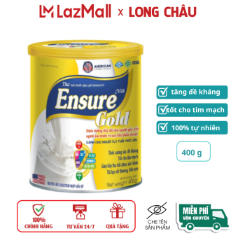 Sữa bột Ensure gold 400gam tăng cường sức đề kháng, tốt cho tim mạch, hấp thu phục hồi sức khỏe