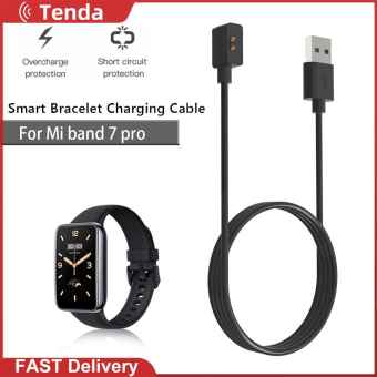 Cáp Sạc Từ Tính Dây Sạc USB 2 Chấu Nam Châm Cho Đồng Hồ Thông Minh Bộ Chuyển Đổi Nguồn Sạc Nhanh Di Động Cho Xiaomi Mi Band 7 Pro