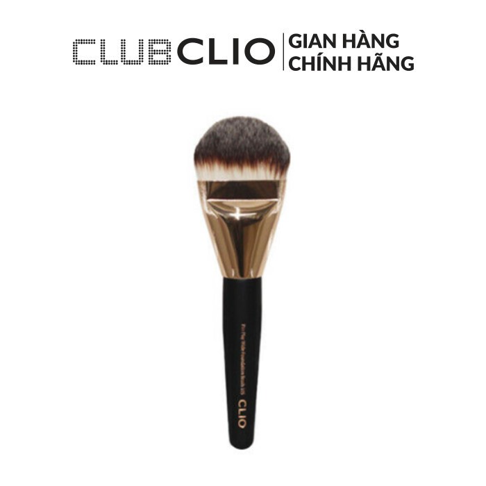 Cọ trang điểm kem nền clio pro play wide foundation brush 105