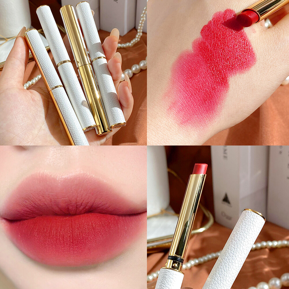 [HCM]Trang điểm HANRU gem nhung lip glaze mờ dưỡng ẩm lâu trôi khóa màu son không dính