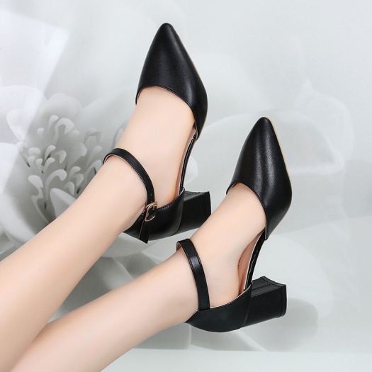 ▪❦  Giày Cao Gót Mũi Nhọn Phối Dây SANDAL Cao 5cm (kèm video hàng đẹp) A8