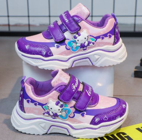 Giày thể thao bé gái hình  kiti hàn quốc , giày thể dục HT091