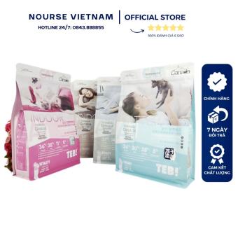 Hạt thức ăn khô  cho mèo Teb A-Series mix thịt đông khô (1,36kg)