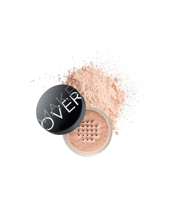 Make Over Makeover Shimmering Powder 13 gr Tersedia Warna ( Bronzed, Chrystalist, Goldinx, Quartza) / Bedak Tabur