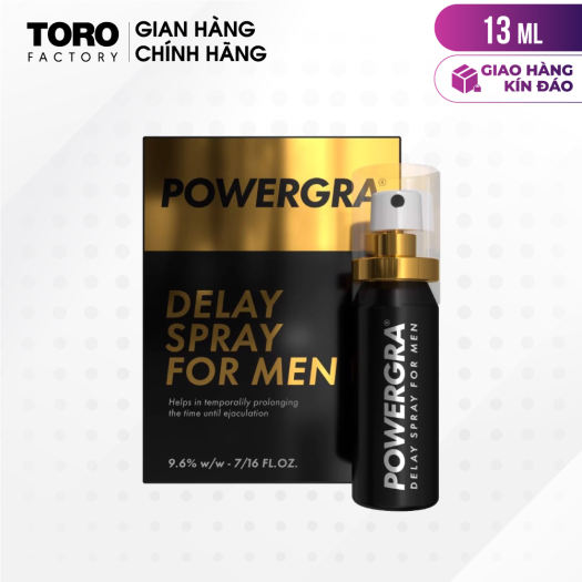 Chai xịt Mỹ Powergra Delay Spray For Men - Kéo dài thời gian | TORO FACTORY