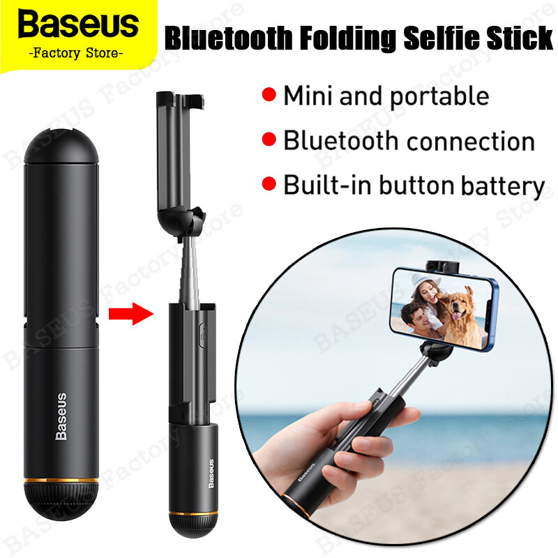 Gậy chụp ảnh Baseus Mini Folding Selfie Stick, Gậy selfie Bluetooth siêu nhỏ gọn tiện lợi và đẳng cấp