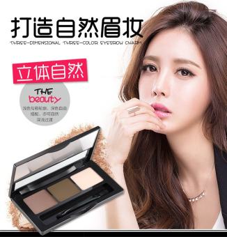 Bột kẻ chân mày Bioaqua Powder 3 màu tự nhiên