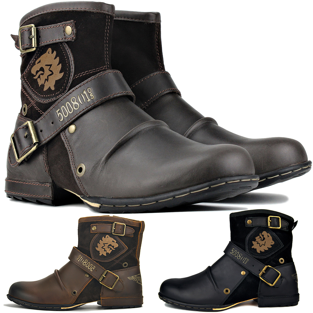 motorcycle chukka boots