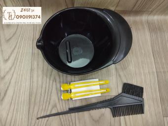 Combo chén, lược, kẹp vịt