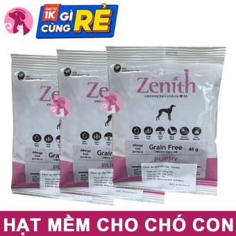 Thức Ăn Cho Cún - Combo 3 Gói Hạt Mềm Zenith Cho Chó Nhỏ