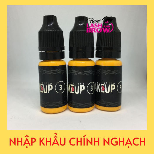 Mực Phun Xăm Makeup 3 - Mực Khử Thâm Nâng Màu Môi - Hani Beauty