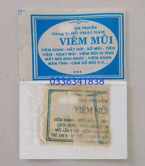 100 Gói viêm mũi, viêm xoang bột Đỗ Thái Nam