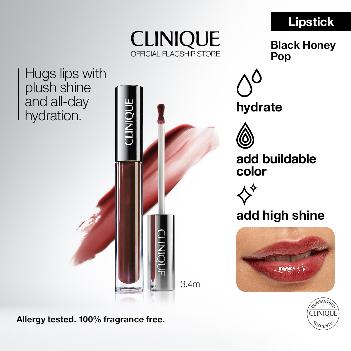 Limited Edition] Clinique Black Honey Lip Juicy Lip Set | Clinique