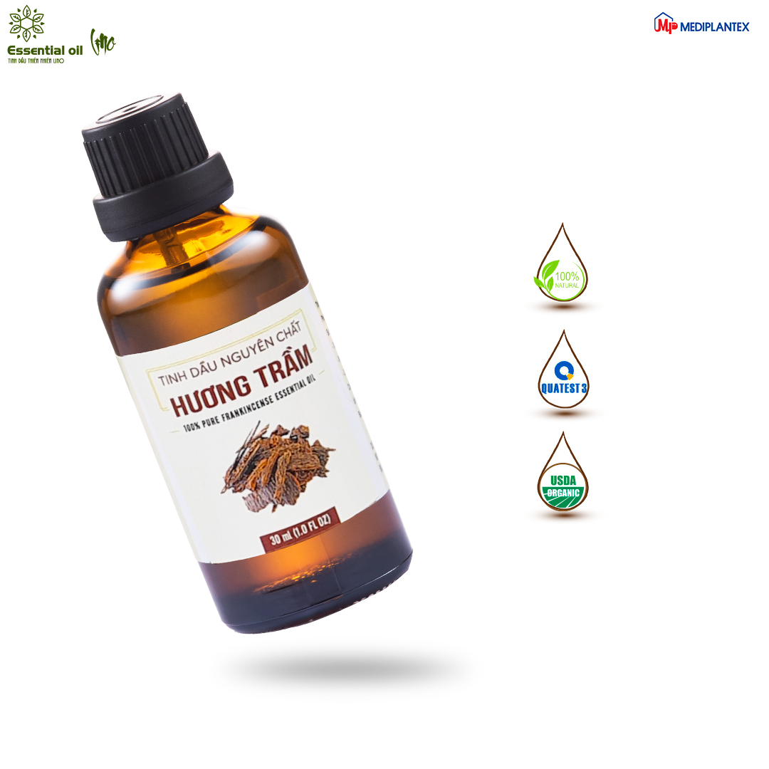 Tinh dầu thơm phòng hương trầm LINO 30ml, tinh dầu thiên nhiên nguyên chất, khử khuẩn, khử mùi