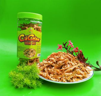CÁ CƠM TẨM MÈ ĐẦM SEN - 150gr