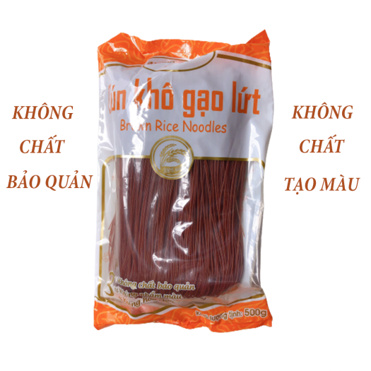Hàng Hot [HCM]Bún gạo lứt An Khang (500g) bún gạo lức thực dưỡng Eatclean dùng để ăn kiêng giảm cân an toàn hiệu quả
