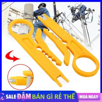 Kìm tuốt vỏ dây điện thiết kế tiện dụng mini đa năng / Dụng cụ cắt dây cáp UTP -   DAO CẮT CÁP MẠNG INTERNET - DỤNG CỤ TUỐT VỎ DÂY ĐIỆN - ĐA NĂNG