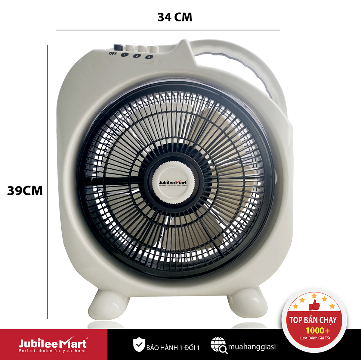 [HÀNG TỐT] [BH 12 THÁNG] Quạt hộp Quạt tản gió Điện cơ Haibi - quạt hộp tản gió - quạt điện mini giá rẻ - quạt hộp vuông - BẢO HÀNH  1 ĐỔI 1 NẾU LỖI