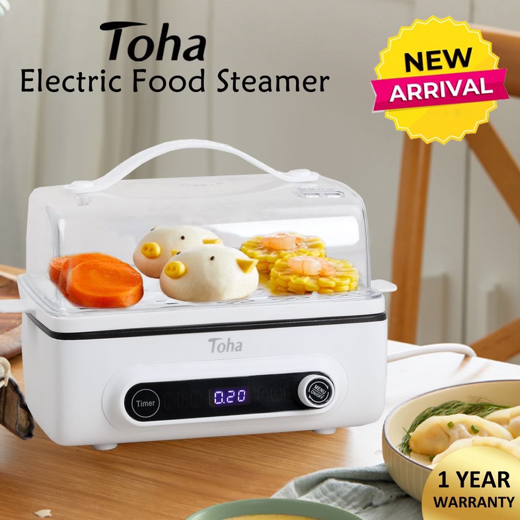 Tayama THP-150 1.5 Litre Electric Cooking Pot & Food Steamer, 1 - Harris  Teeter