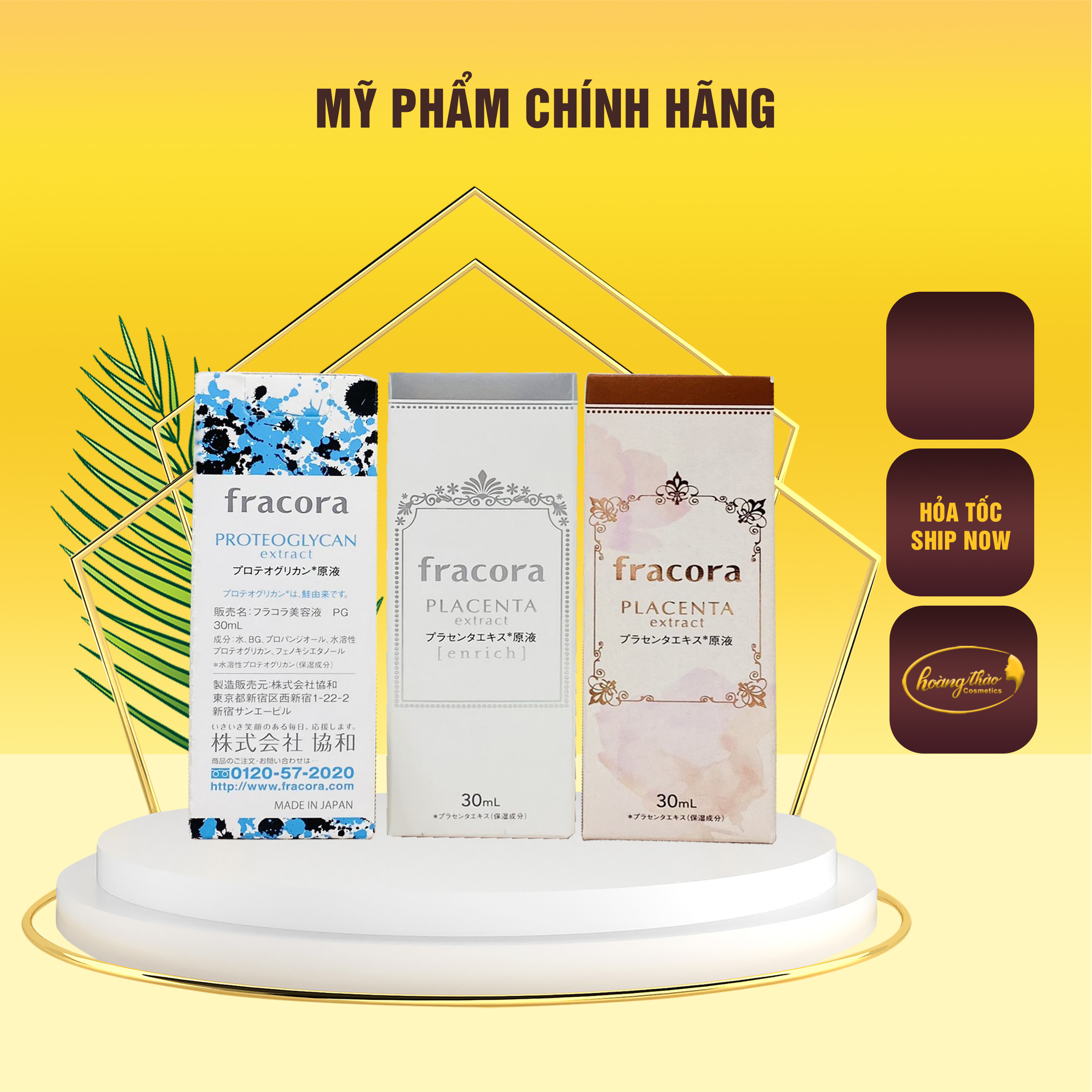 SERUM NHAU THAI FRACORA CHỐNG LÃO HÓA NHẬT BẢN
