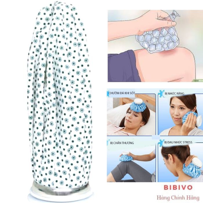 Túi chườm đá lạnh, hỗ trợ giảm trấn thương, size lớn 22,5 cm