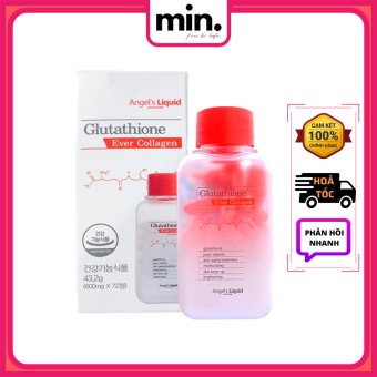 Viên Uống Trắng Da, Giúp Da Săn Chắc Angel's Liquid Glutathione Ever Collagen 72 viên