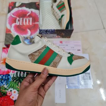 ⚡Có sẵn⚡ Giày Sneaker Gucci Screener Sơn Tùng