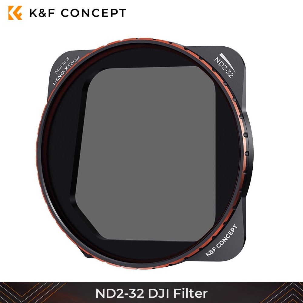 K&f concept variable nd2-nd32 nd filter for dji mavic 3/mavic 3 cine, neutral density filter