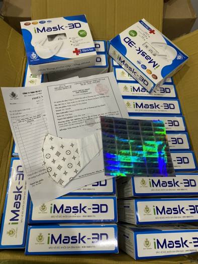 Hộp khẩu trang 3D MASK họa tiết Louis Vuitton - CHANEL