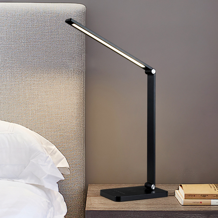 Đèn đọc sách, Học tập và làm việc 8W, LED 5 chế độ sáng, Tích hợp sạc không dây  5W, Có thể tăng giảm ánh sáng - MT856