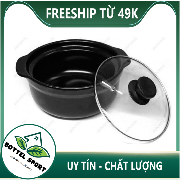 Nồi đất dày dặn đỉnh 6 - nồi 0,5l - nồi 1l - nồi 1,5l - nồi 2l