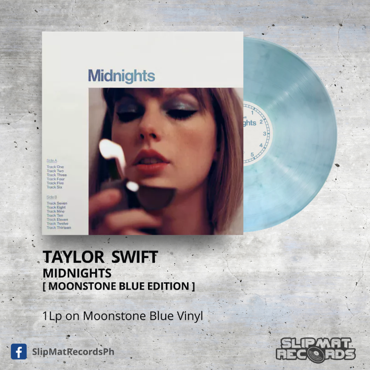 Taylor Swift Midnights Vinyl LP Album Moonstone Blue Edition Brand