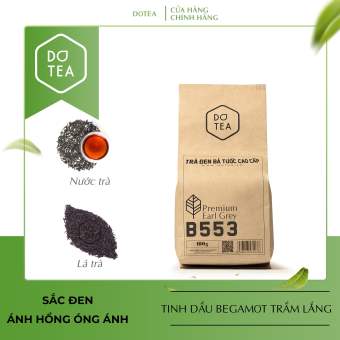Hồng trà pha chế trà sữa - Gói 100gam trà đen bá tước cao cấp B553 Dotea - Thơm mùi Bergamot, tinh dầu vỏ cam (HỎA TỐC)