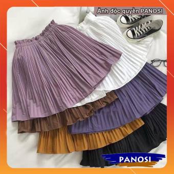 Chân váy xếp ly ngắn xòe thời trang cạp nhún xinh xắn - CV248