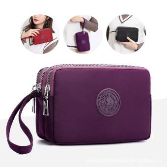 Lỗi 1 Đổi 1 . Ví Nữ Cầm Tay Nữ 3 Ngăn Vải Dù Chống Thấm Nước