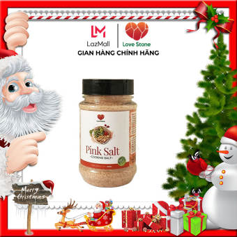 Muối ăn (Pink Salt) Himalaya Love Stone ( 300g ) – Theo Tiêu Chuẩn Muối Ăn Bộ Y Tế
