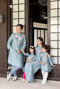 Áo dài cách tân nữ Yến Oanh- HN30