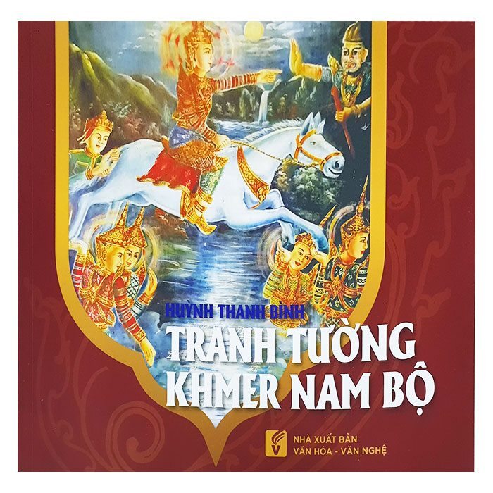 NXBHCM - Sách Tranh tường Khmer Nam bộ