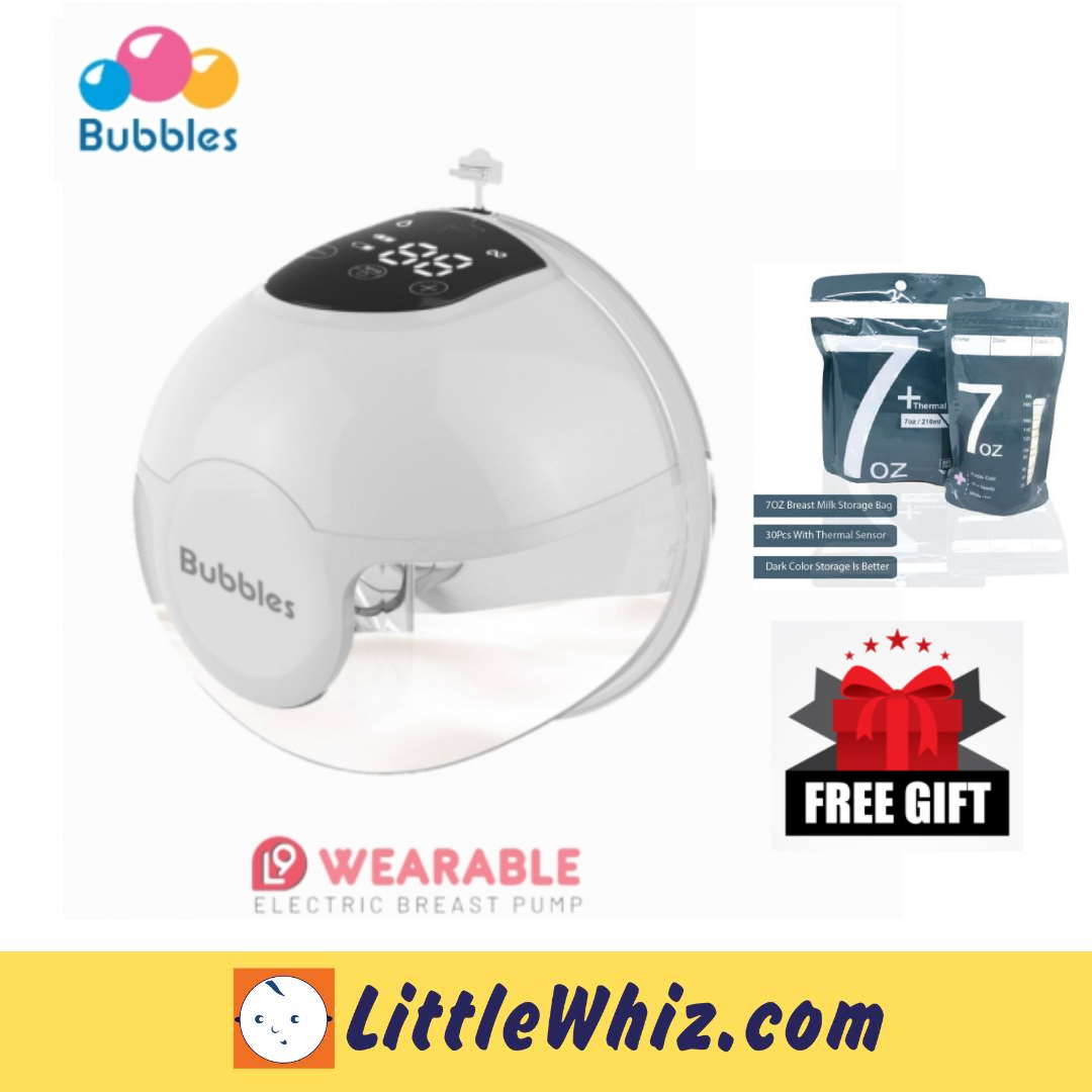 Bubbles: L9 Wearable Electric Breast Pump With Free Gift