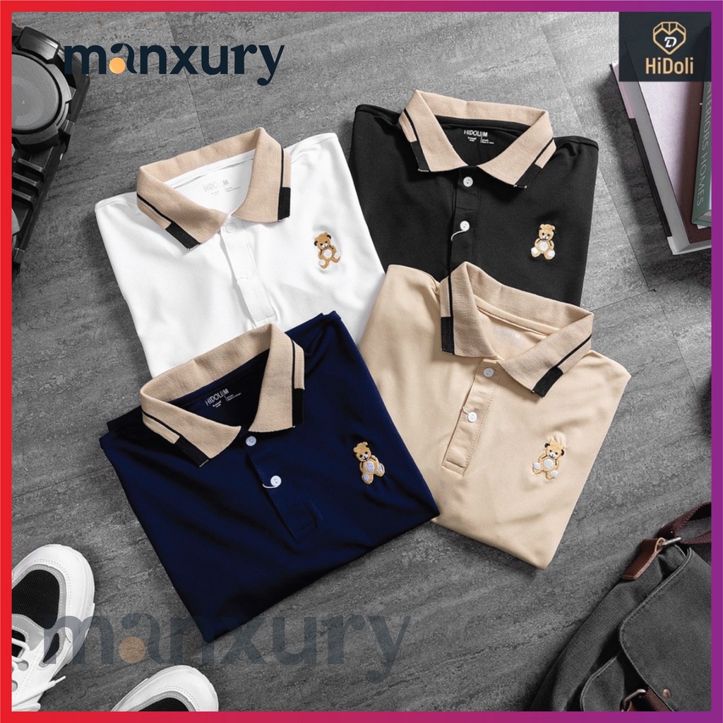 Áo thun nam cổ bẻ Teader áo polo nam chất liệu vải cá sấu Cotton mềm mịn chuẩn form MANXURY MXPL01