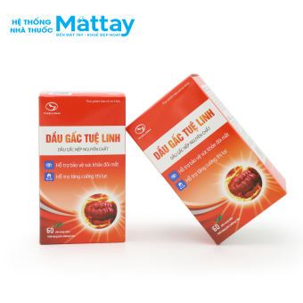 Dầu Gấc Tuệ Linh - Tăng Cường Thị Lực, Sáng Mắt Đẹp Da