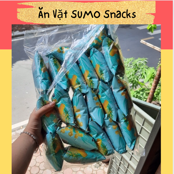 Bịch 20 gói bim bim snack bắp ngọt oishi 6/8g-ăn vặt sumo snack