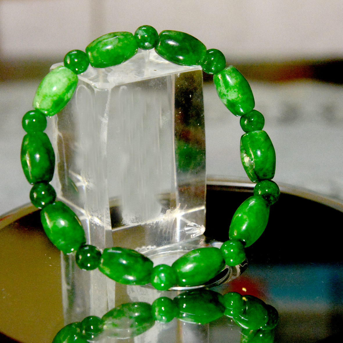 [HCM]Vòng tay chuỗi hạt cà na đá mã não 8ly-Nhiều màu