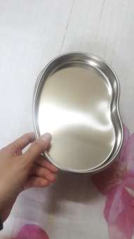 KHAY INOX VỎ ĐỖ TRONG DỤNG CỤ PHUN XĂM, Y TẾ